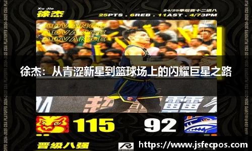 w66徐杰：从青涩新星到篮球场上的闪耀巨星之路